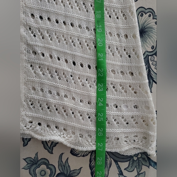 Maurices Crocheted Swim Coverup Long Sleeve NWT - Picture 7 of 8